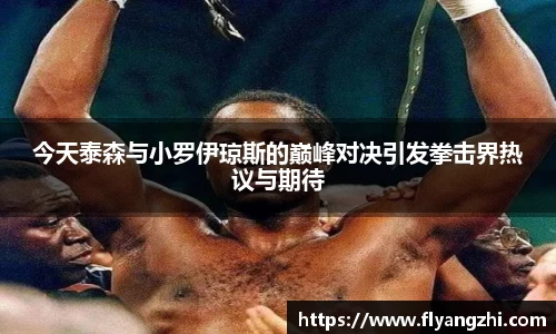 今天泰森与小罗伊琼斯的巅峰对决引发拳击界热议与期待